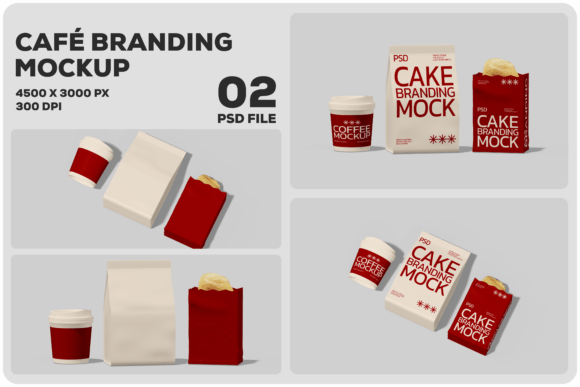 Download Cafe Branding Mockup - Branding mockup Collection